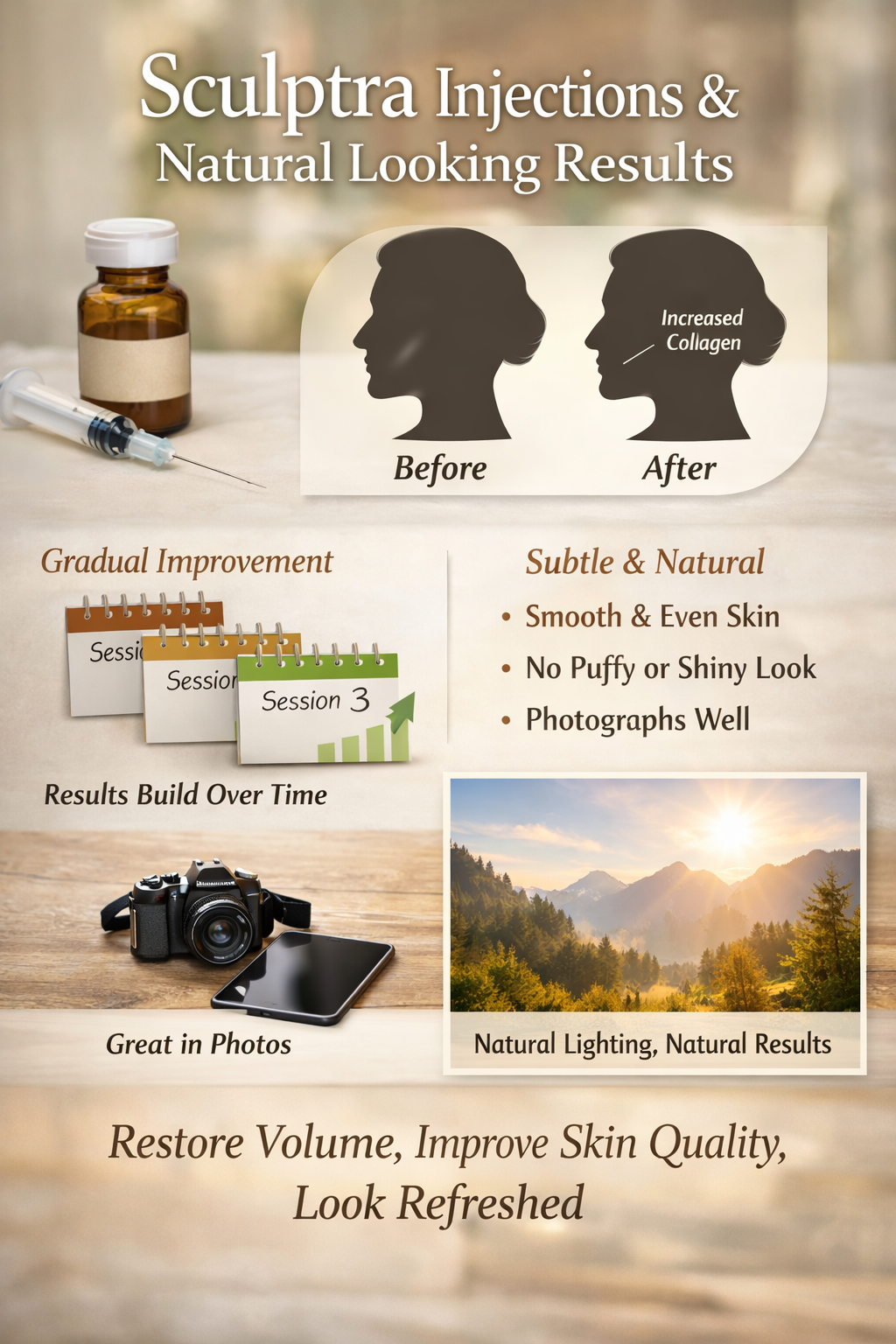 Sculptra Injections and the Art of Natural Looking Facial Volume